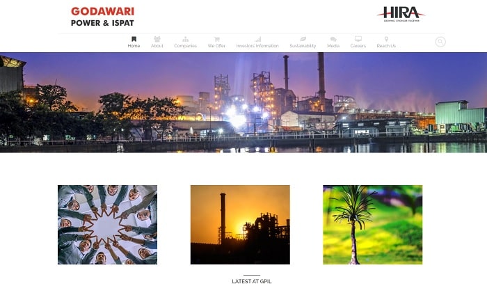 Godawari Power & Ispat is a flagship company and also an integrated steel manufacturer in India