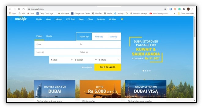 Musafir - Travel Companies in India