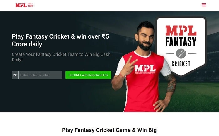 MPL - Top 10 Fantasy Cricket Apps | BizApprise