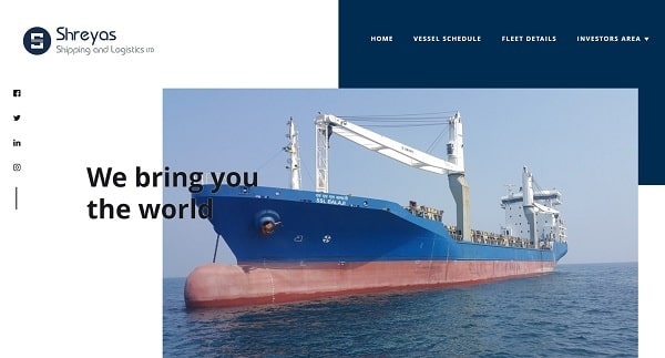 Shreyas Shipping Company - Shipping Companies in India | BizApprise