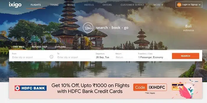 ixigo -  Travel Companies in India