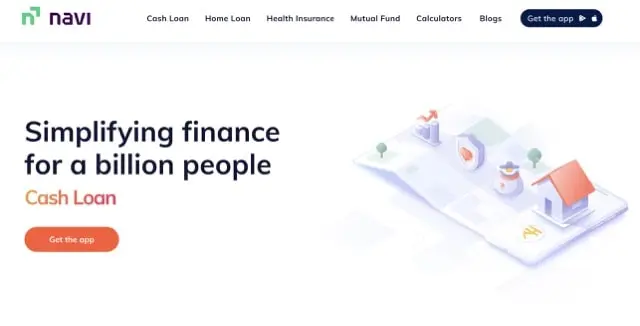 Navi Personal Loan App Screenshot