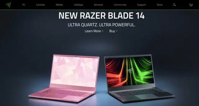 Razer is known for its gaming laptops
