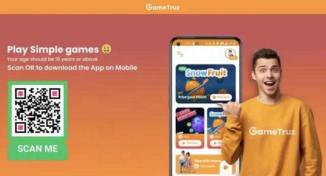 GameTruz app snapshot