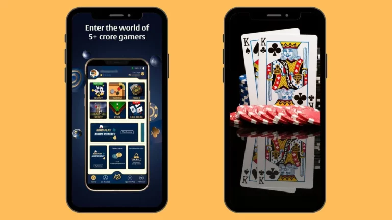 mobile screen representing best rummy apps